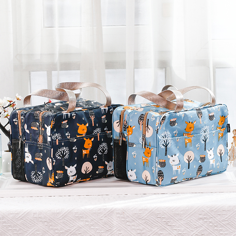 Dry Wet Separation Portable Woman Bath Bag Leaks Travel Supplies Bath Pocket Large Capacity Bath Collection Bag Hand Wash Toiletries