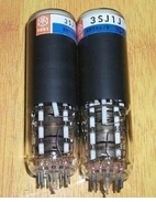 Oscilloscope tube 3SJ1J electron tube