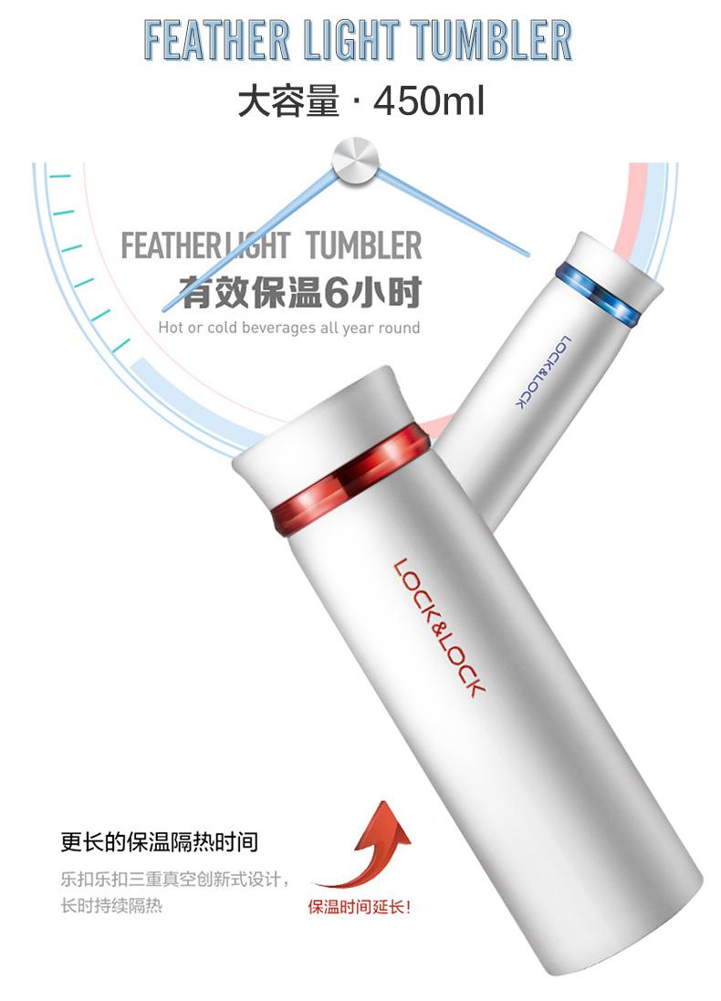 Khóa và khóa cốc sinh viên bằng thép không gỉ cốc xách tay nam và nữ ly khóa công suất lớn cặp vợ chồng ly - Tách bình hút nước cho bé