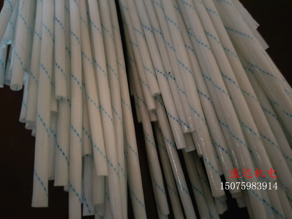 Yellow wax sleeve PVC glass fiber bushing motor coil insulation pipe 1 m wire joint insulation pipe