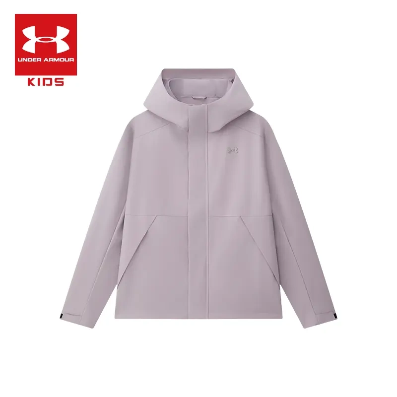 Under Armour Kidsren's 2026 New Outdoor Windproof Hooded Waterproof Casual Unisex Woven Jacket for Men and Women Under Armour Kidsren's 2026 New Outdoor Windproof Hooded Waterproof Casual Unisex Woven Jacket for Men and Women