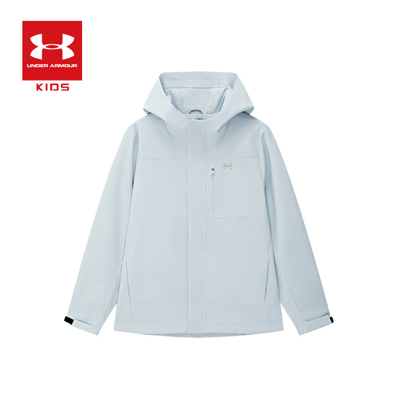 Under Armour Kidsren's 2026 New Autumn Windproof and Water-Repellent Hooded Jacket Outdoor Sports Fashion Versatile Jacket Under Armour Kidsren's 2026 New Autumn Windproof and Water-Repellent Hooded Jacket Outdoor Sports Fashion Versatile Jacket