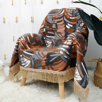 American sloth Snownier sofa towels full cover thickened cloth art anti-dust sofa backrest armrest full bag sofa cover