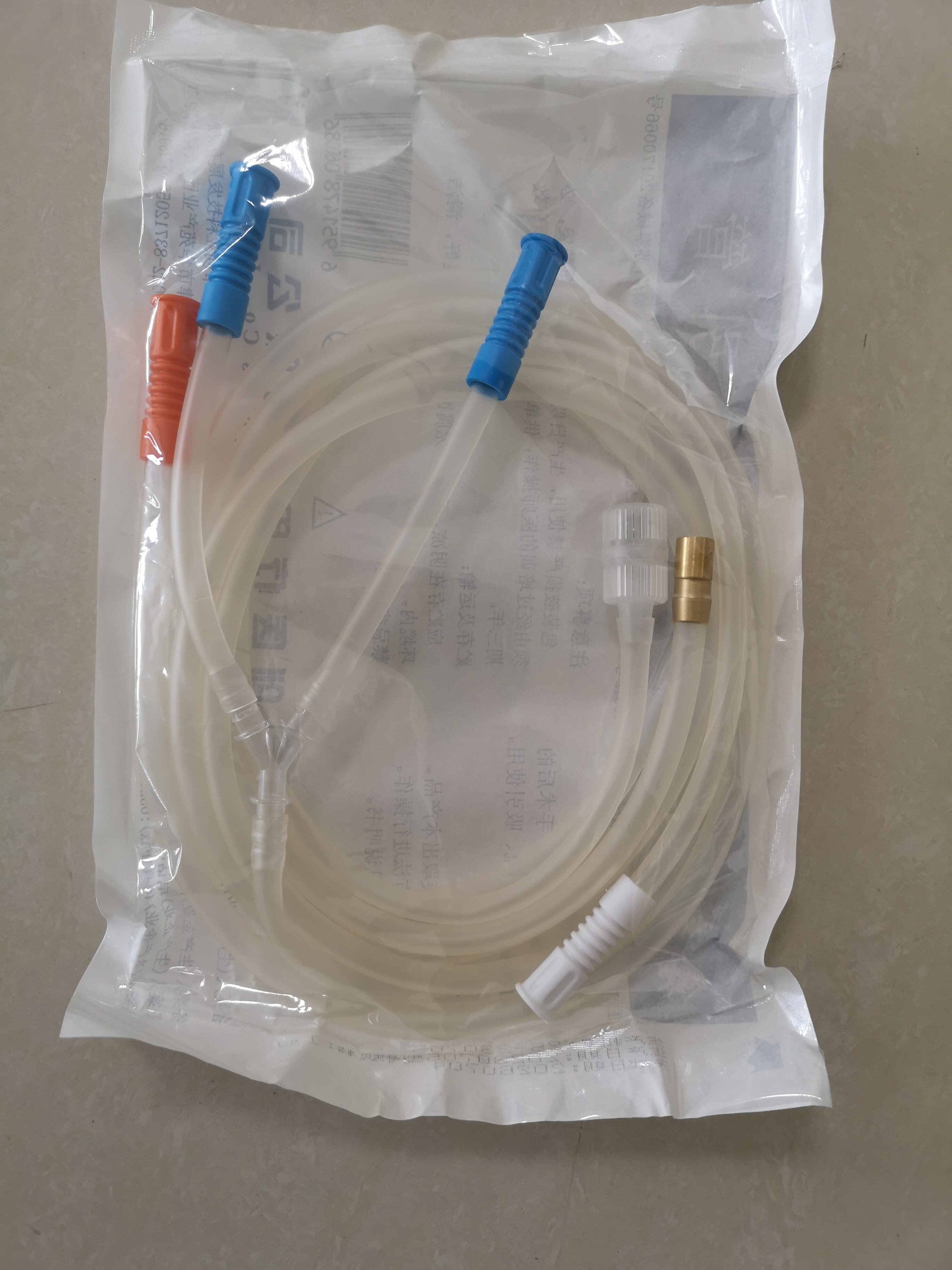 天津同业SC-II自动洗胃机原厂一次性进出胃管排液进液软管整套