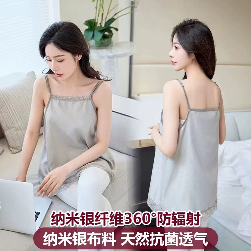 Radiation Protection Maternity Clothing, Bellyband Camisole, Genuine Product, Can Be Worn Inside and Outside, Office Workers, Computer Use, Pregnancy Protection Maternity Wear