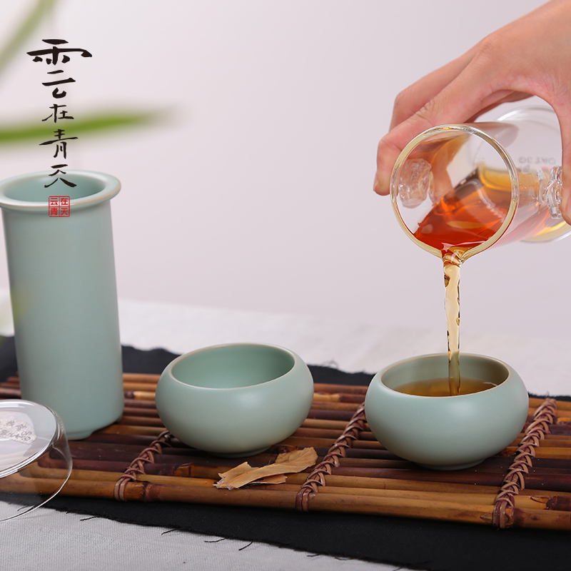 Black tea tea ware whistle your up heat - resistant glass filter ceramic teapot kung fu tea set your porcelain green tea with tea