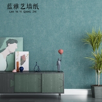 Modern Minimalist Day Style Fabric Linen Wallpaper Color Pure Color Living-room Bedroom Light Lavish Clothing Shop Background Wall Paper