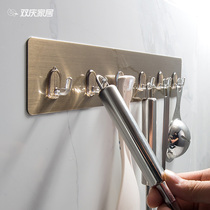 Clothes hook wall hanging wall clothes adhesive hook door rear adhesive hook nail free kitchen hanger no trace pasting adhesive hook free hole