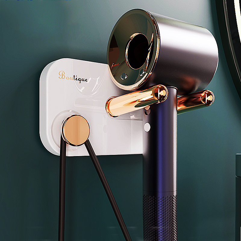 Hair Dryer Rack Bracket Hair Dryer Rack Dressing Room Hair Dryer Shelf Free of hand hold bathroom hanging wall frame