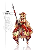 (City of Dark Desert) dnf Dungeon and Warrior Glass Mirror Dream Gray Edition cos handmade customization