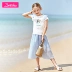 Quần áo trẻ em sáo nữ quần trẻ em lớn cắt quần 2019 hè mới quần trẻ em thời trang quần bé gái ống rộng - Quần quần áo trẻ em cao cấp Quần