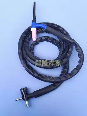 (High quality)WP17f-1 argon arc welding torch Argon arc welding torch Cross valve joint argon welding torch adjustable angle