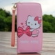 Hello kitty mèo gương phim hoạt hình ví tiền xu nữ mới anime dễ thương học sinh trẻ em dài và ví ngắn ví gucci nam