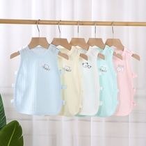 Category A baby pure cotton Pipa clothing summer ultra-thin vest for male and female babies sleeveless Pipa clothing newborn bellyband