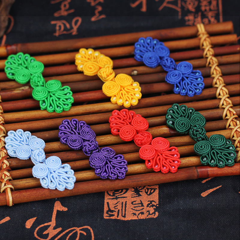 Seven-Bead Disc Buttons, Cheongsam Buttons, Chinese-Style Wedding Invitations, Handmade Vintage Decoration, Traditional Clothing Accessories Seven-Bead Disc Buttons, Cheongsam Buttons, Chinese-Style Wedding Invitations, Handmade Vintage Decoration, Traditional Clothing Accessories