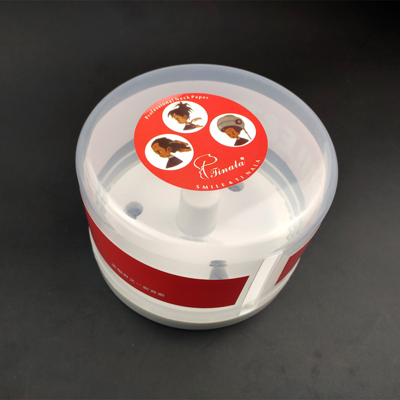 Haircut hair cut around neck paper special box hair sheath carton hair gallery hair toolbox