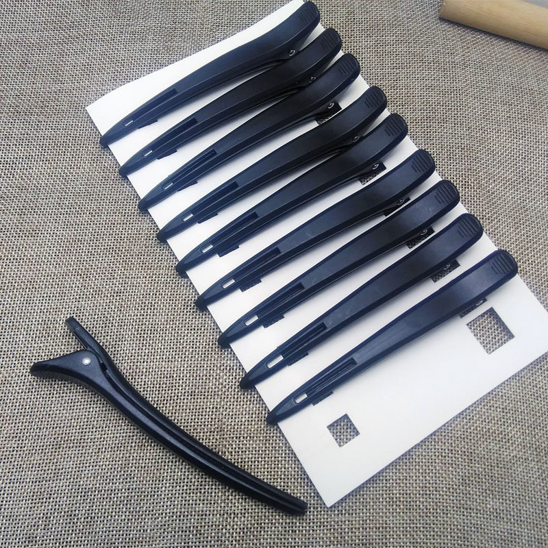 Hair clip, haircut, long mouth clip, hair bangs, duckbill, hair cut, no trace, pointed mouth clip, hair clip