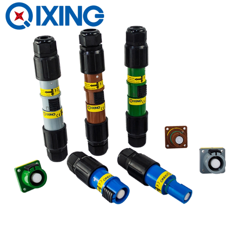 Qxls/Qxld European Standard 400A High Current Industrial Single-Core Connector Rhino Plug Socket Power Connector