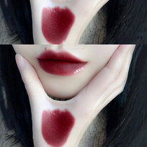 04#A*Ni201#Ox blood red matte velvet matte lipstick cheap student models do not fade temperament models niche