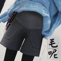 Autumn and winter 2021 New Fashion outside wear without velvet tide mother pregnancy thickening bottoming pregnant women winter short pants