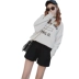 Mùa xuân 2019 mới phần mỏng mặc quần legging cho bà bầu trong mùa hè mang thai là quần short cotton mỏng - Phụ nữ mang thai quần / quần bụng