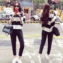 Spring and summer thin pregnant women pants 2021 New Spring Wear loose ankle-length pants spring and autumn casual leggings