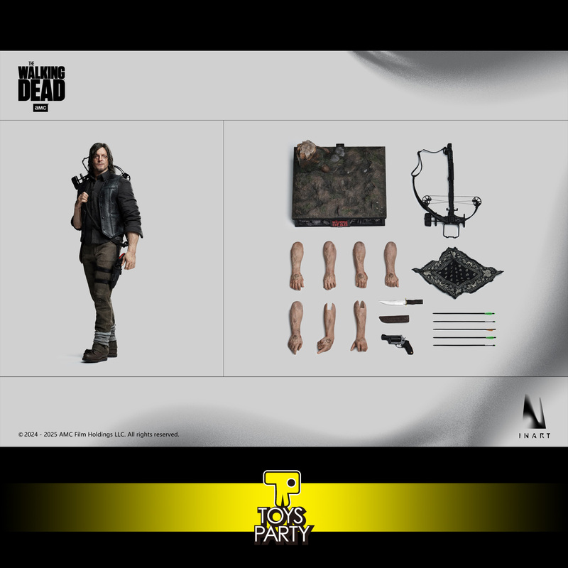 Inart 1/6 the Walking Dead Daryl Dixon弩手收藏级可动人偶 Inart 1/6 the Walking Dead Daryl Dixon弩手收藏级可动人偶