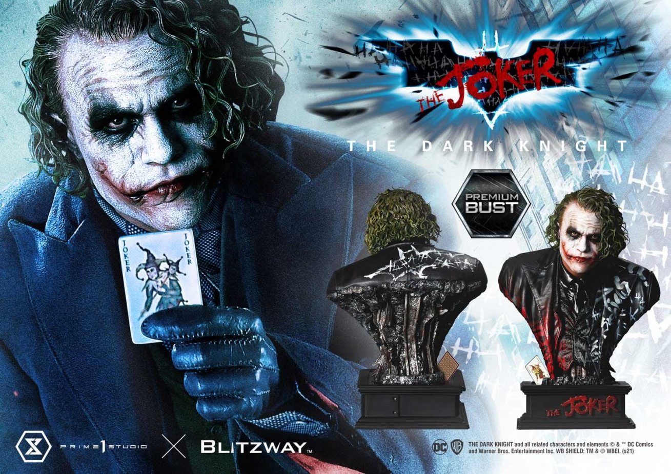 Prime 1 Studio Heath Ledger Joker PBDC-08 1/3 Model Limited