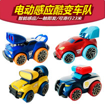 Australian Bay Cool fleet electric induction running cross-country muscle police car Audi double drilling sound and light inertia car childrens toys