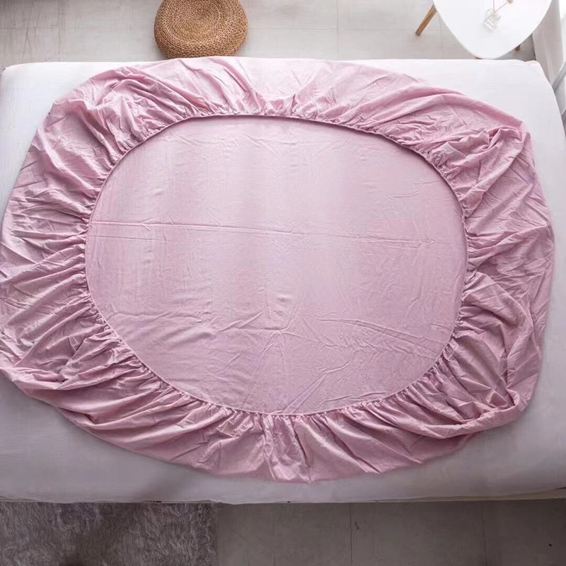 Handling foreign trade washed cotton pure cotton bed bag single piece soft 100% full cotton mat Dream of bed cushion bed bag mattress cover