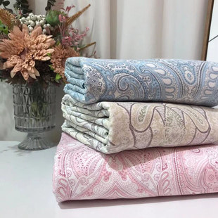 Exporting foreign trade tail material thickened pure cotton bed single piece 100%full cotton thick solid canvas double sleep single special offer clearance