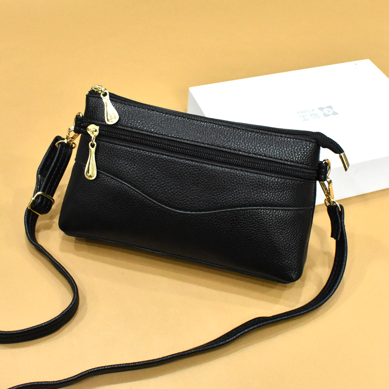 2022 new stitching messenger bag women's bag multi-functional shoulder bag for middle-aged and elderly mothers to buy vegetables bag simple small bag