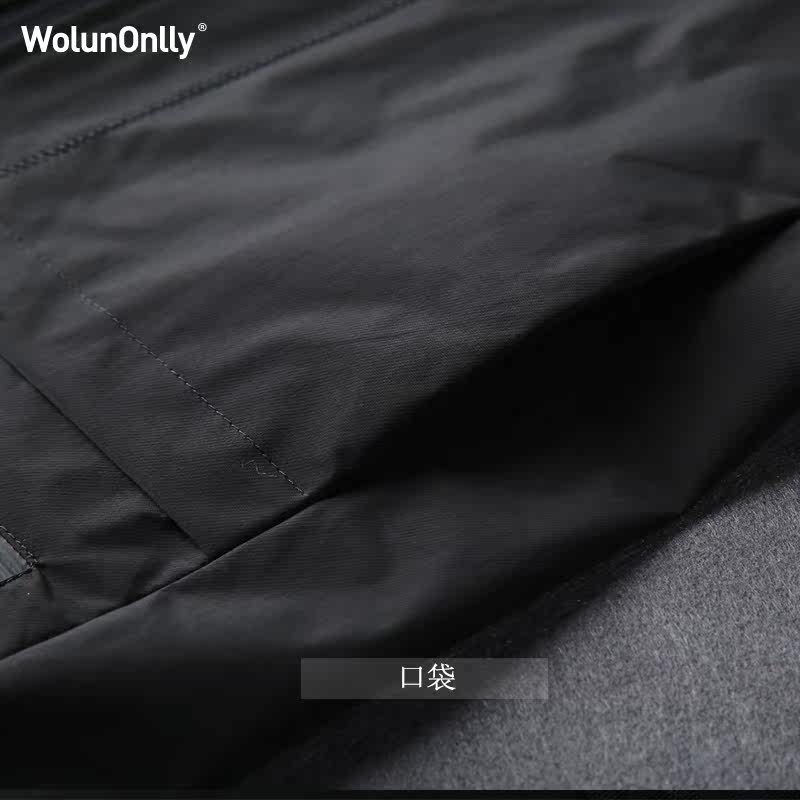 Blouson homme WOLUNONLLY manches longues en Polyester - Ref 3116646 Image 3