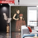 Персональная индивидуальная арт -мозаика резка свадебные фотографии фигура фигура крыльца проход ресторан Ресторан