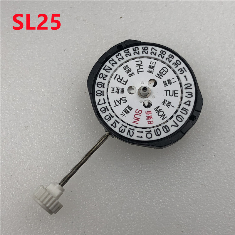 Watch accessories originally new SL 25 dual quartz movement 3 pin quartz movement