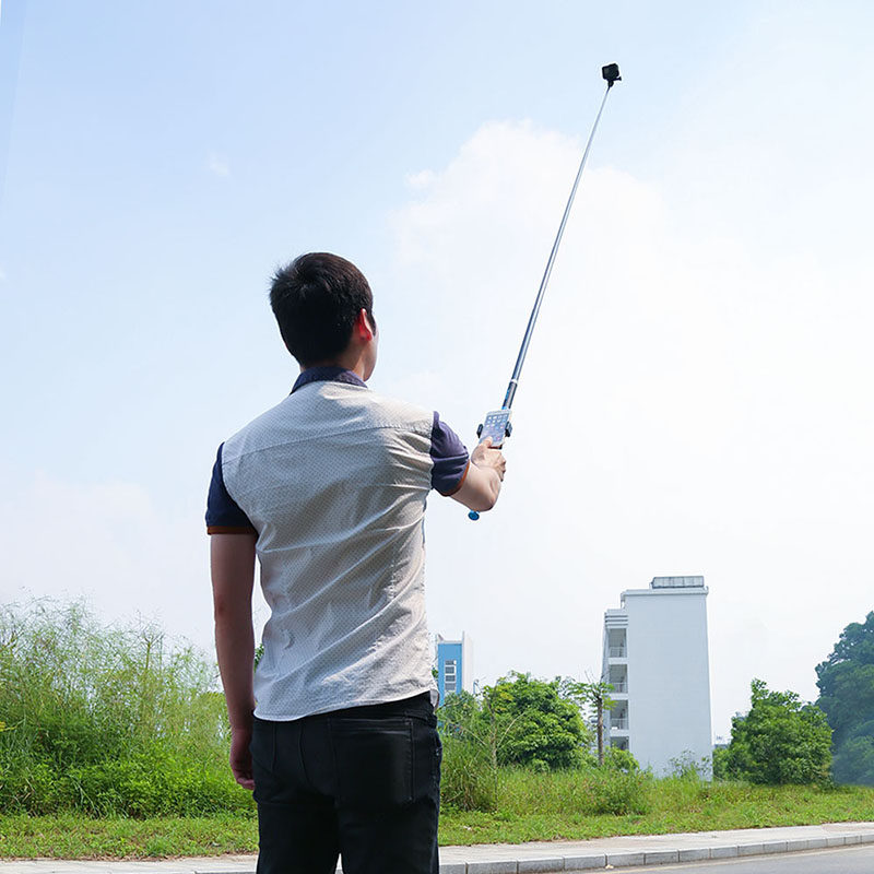 GoPro10 9 8 7 6 super long 2 7 meters selfie stick 1 5 meters telescopic selfie stick carbon fiber bracket accessories
