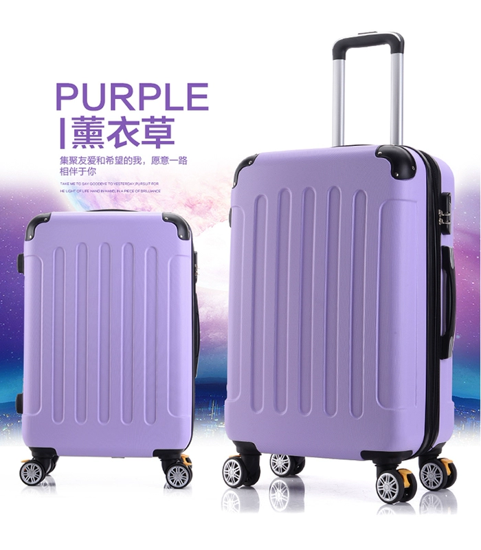 Vỏ xe đẩy chống va li vali nữ sinh viên vali phổ biến mật khẩu bánh xe 20 inch 22 inch 24 inch 26