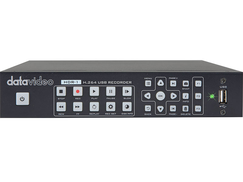 Datavideo Ocean nameplate HDR-1 U disc recording machine H 264 U disc recorder
