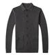 Spring and Autumn Cashmere Sweater Men's Sweater Cardigan Thin Middle-aged Ordos Wool Large Size Jacket Men's