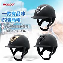 UCACO professional equestrian helmets for men and women equestrian hats outdoor riding helmets horse equipment protective gear supplies