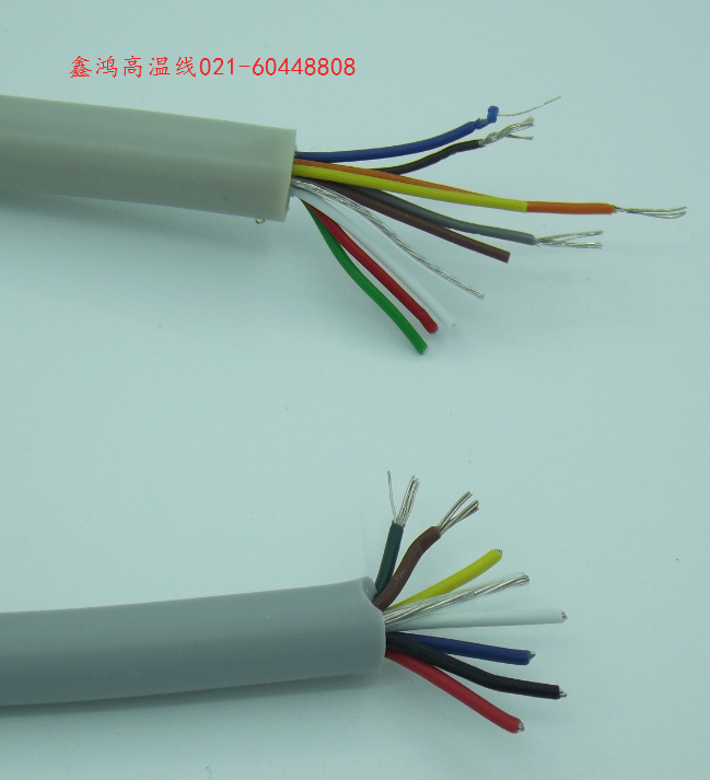10-core multi-strand 0 12 square signal line oil-resistant tensile and cold-resistant wire and cable high temperature multi-strand cable