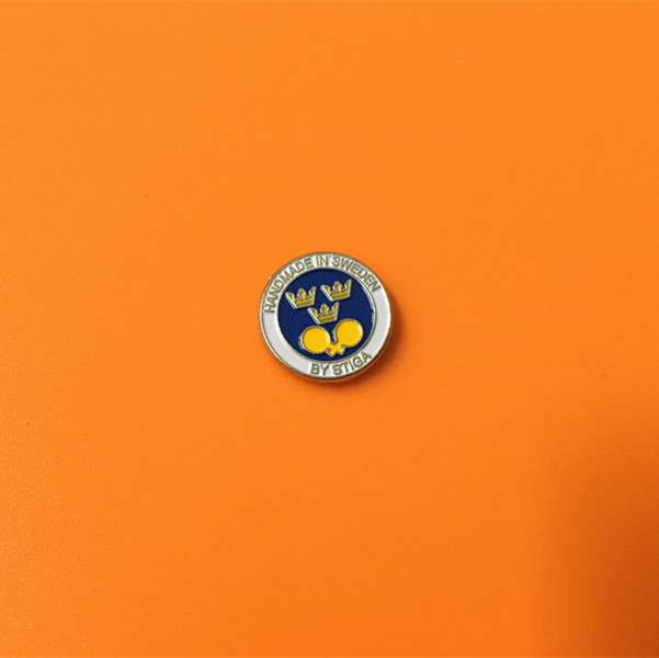 Stika ping-pong racket bottom plate tail marker