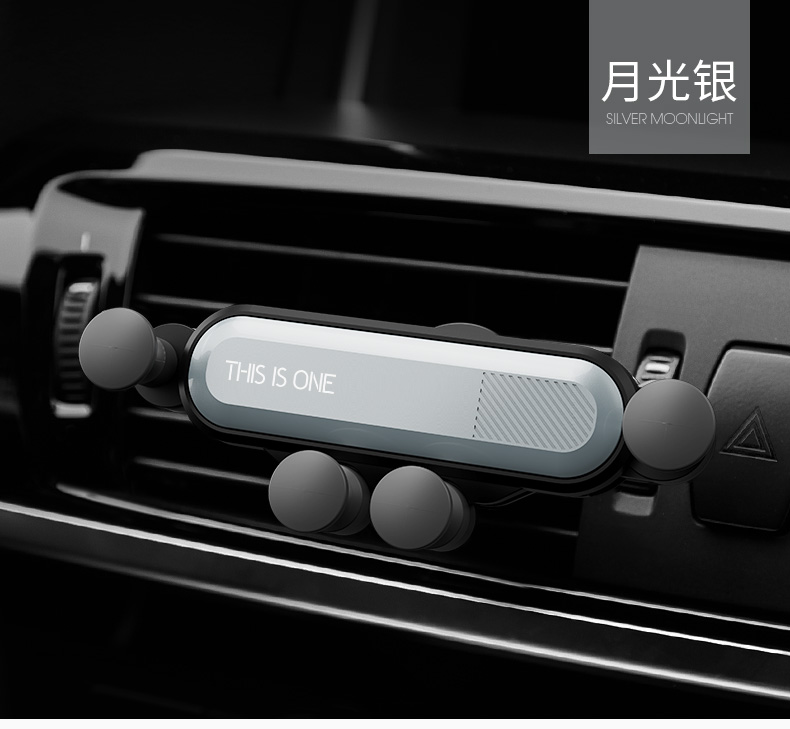 Sáng tạo xe điện thoại giữ cửa thoát khí snap-on xe điện thoại di động khung xe hơi lỗ thông hơi đa chức năng - Phụ kiện điện thoại trong ô tô kẹp điện thoại ô tô