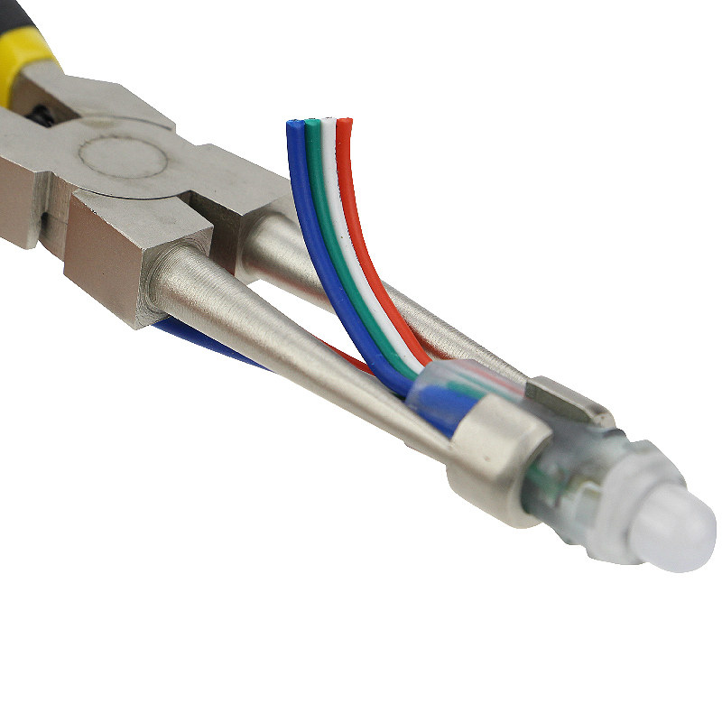 Exposed Character Inserts Light Pliers External Light Pearl Jack Pliers Grip Pliers Perforated Character Advertisement Luminous Character Lamp Bead Grip Pliers