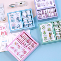 Its really good to meet you in a series and paper tape sticker set dream green girls heart account decoration material