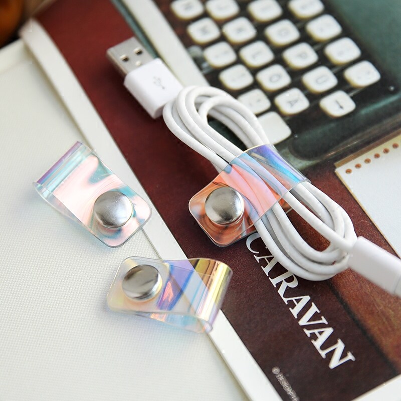 Portable Winding Wire Data Cable Storage Buckle Apple Data Cable Winding Wire Charging Wire Universal Headset Winding Wire