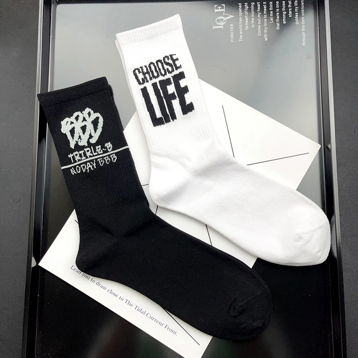Mid-Calf Skateboard Socks - Taobao product photo 8