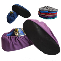 Household cotton shoe covers repeatedly washed non-slip wear-resistant breathable dust-proof school factory model room indoor four-season foot covers
