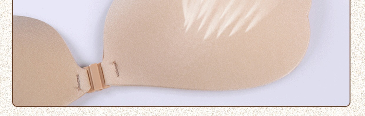 Mới quây áo ngực vô hình dán núm vú silicone tụ tập đám cưới dày chống trượt áo ngực nhỏ trên đồ lót un đồ lót nữ