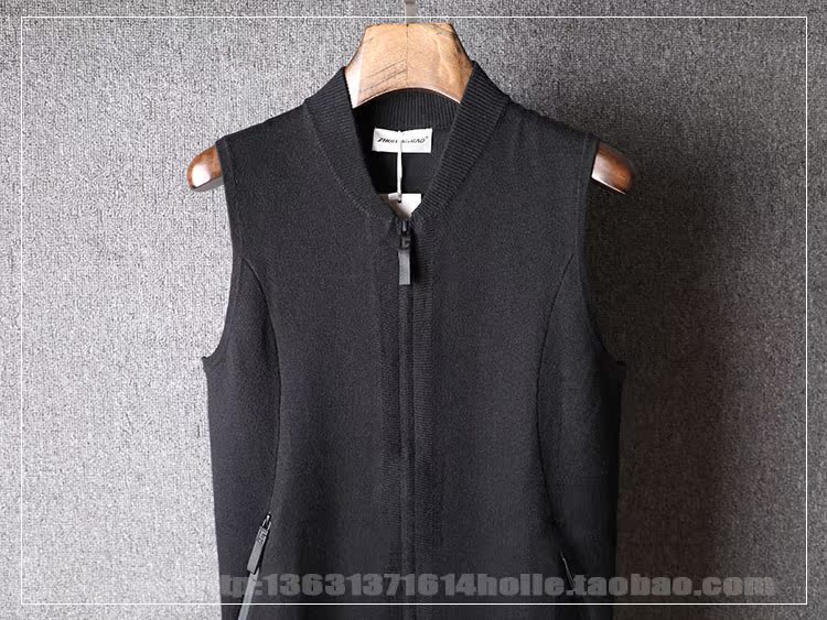 2018 mới mùa thu đông mẫu nhung len dệt kim màu rắn vest nam kinh doanh áo len giản dị nam tự canh ao khoac len nam